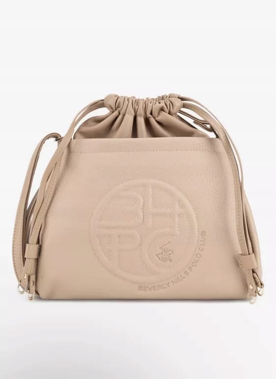 Polo Ralph Lauren kabelka syntetika béžová