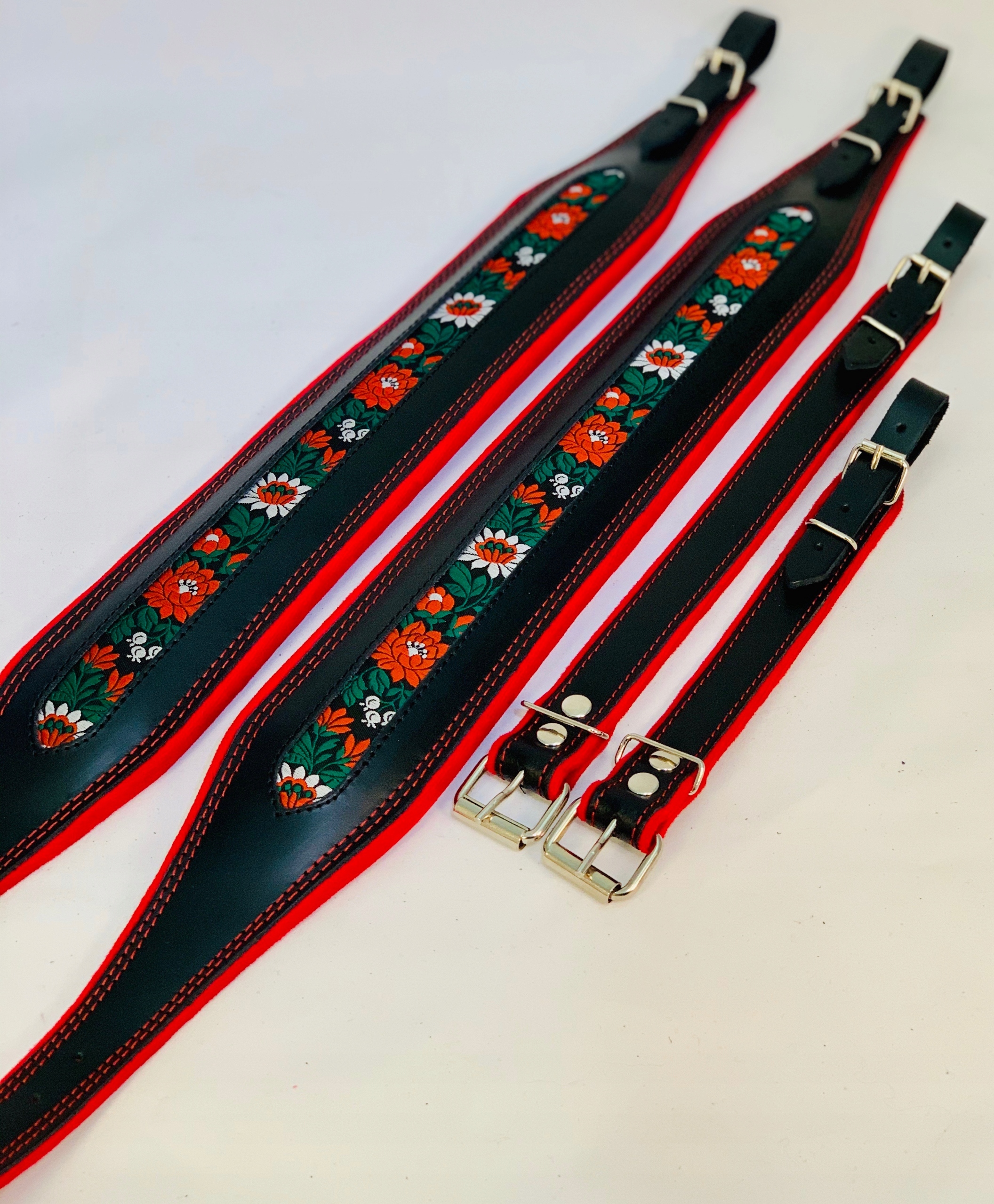 Pásy pro akordeon 96-120, kůže nat. folk