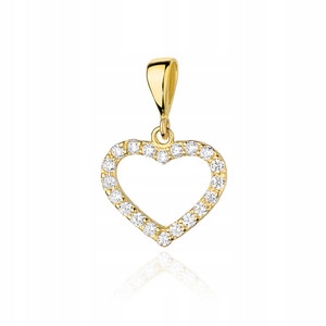 

Złota Zawieszka Serce Złoto 585 Brylant 0,28 ct