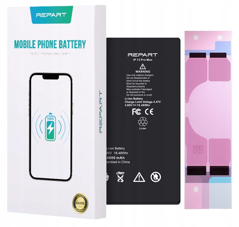 Bateria Do Apple iPhone 13 Pro Max Repart 4800 mAh