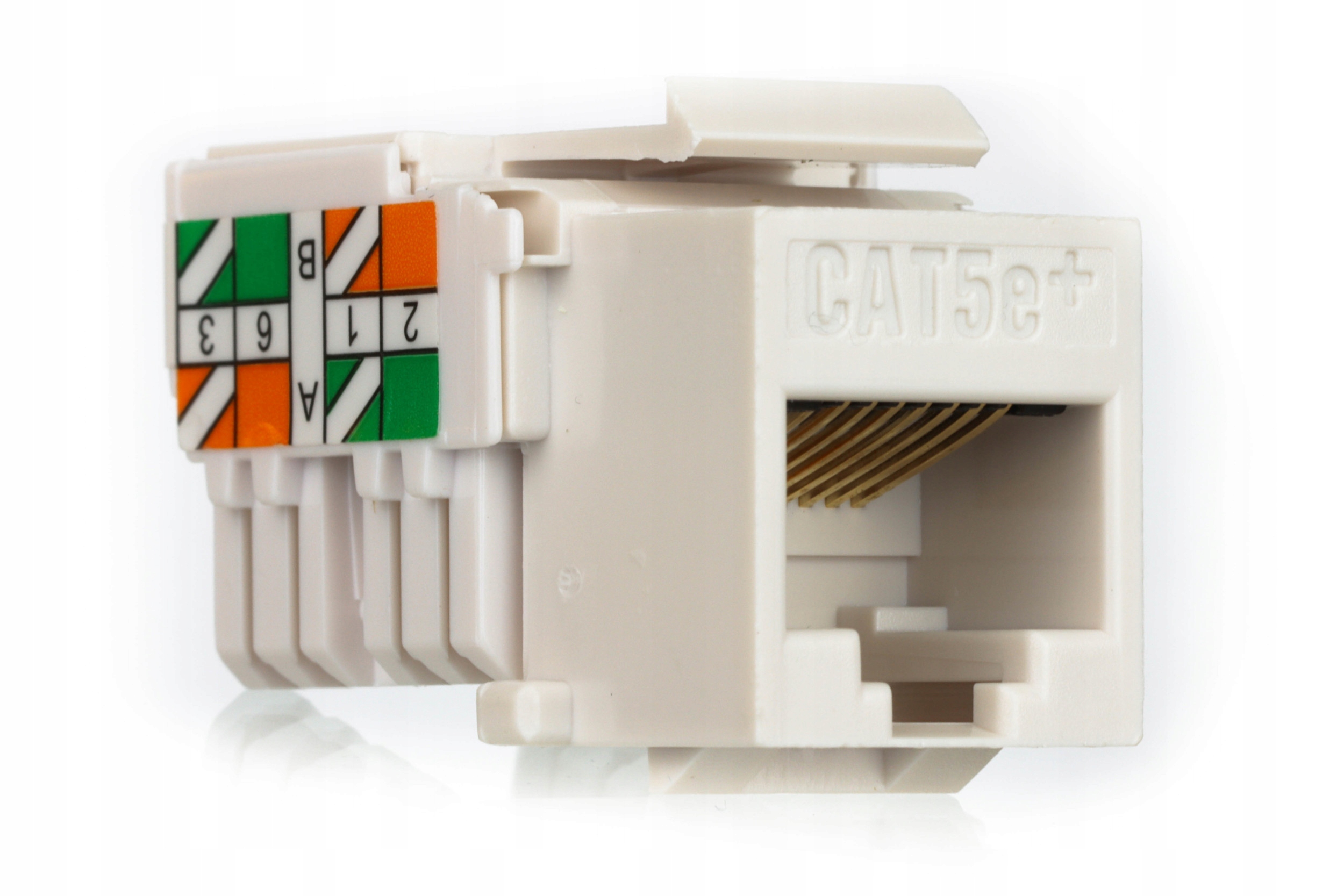 

Gniazdo keystone RJ45 Utp kat 5e Telegartner