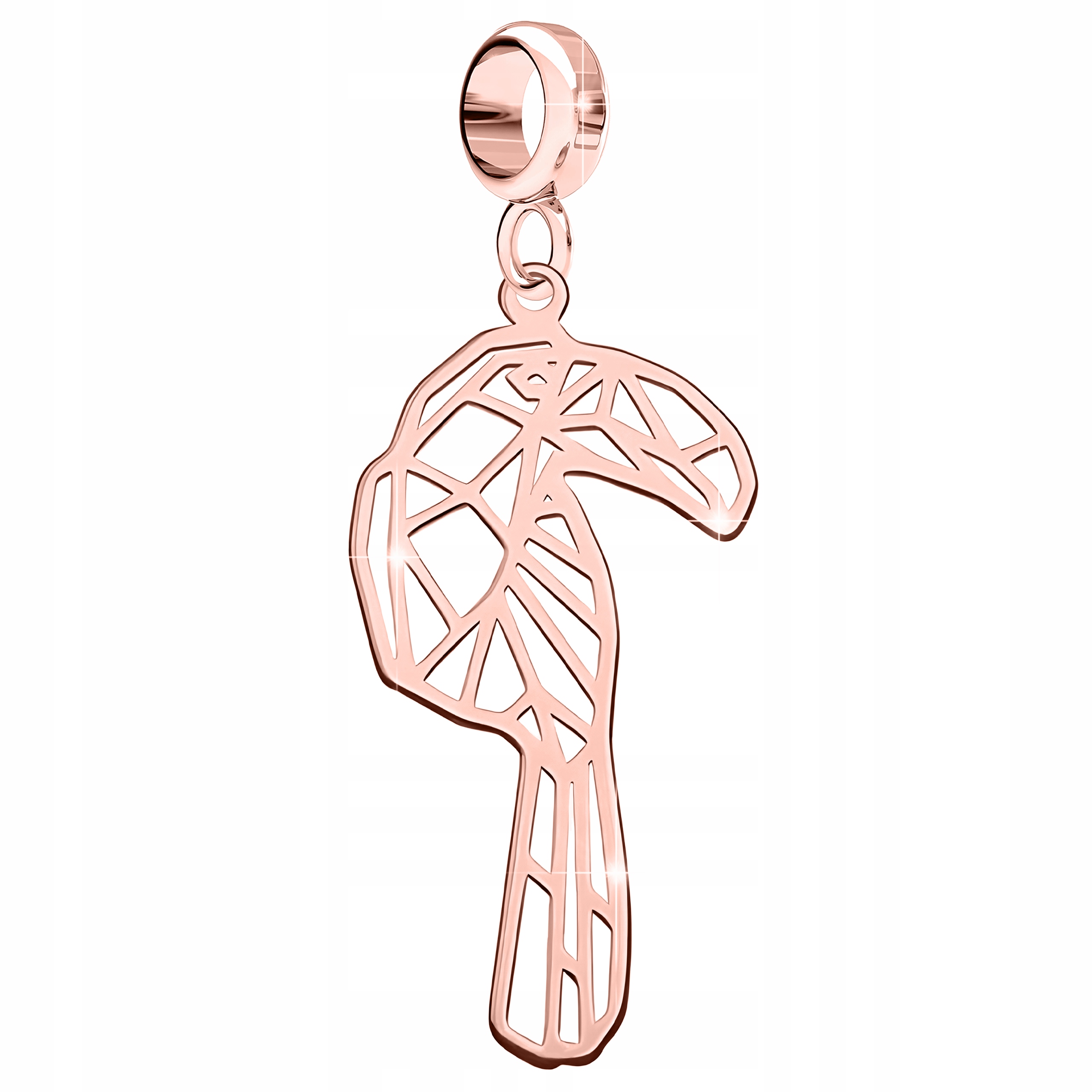 Stříbrný přívěsek 925 Ptáček Rajka, Tukan, Exotický pták