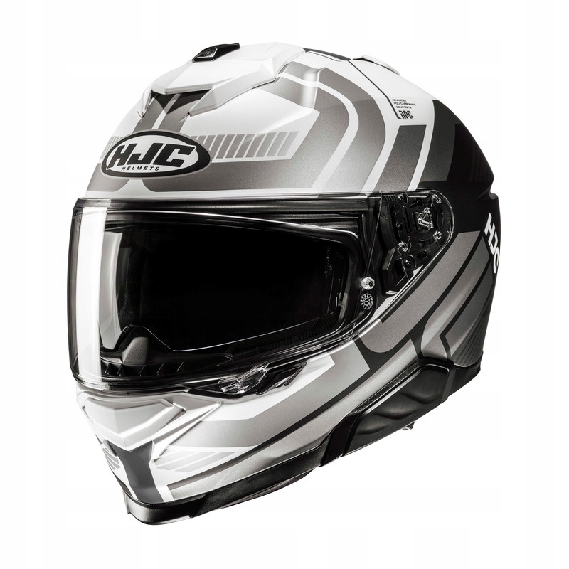 Motocyklová Prilba Hjc I71 Viz Grey Black S