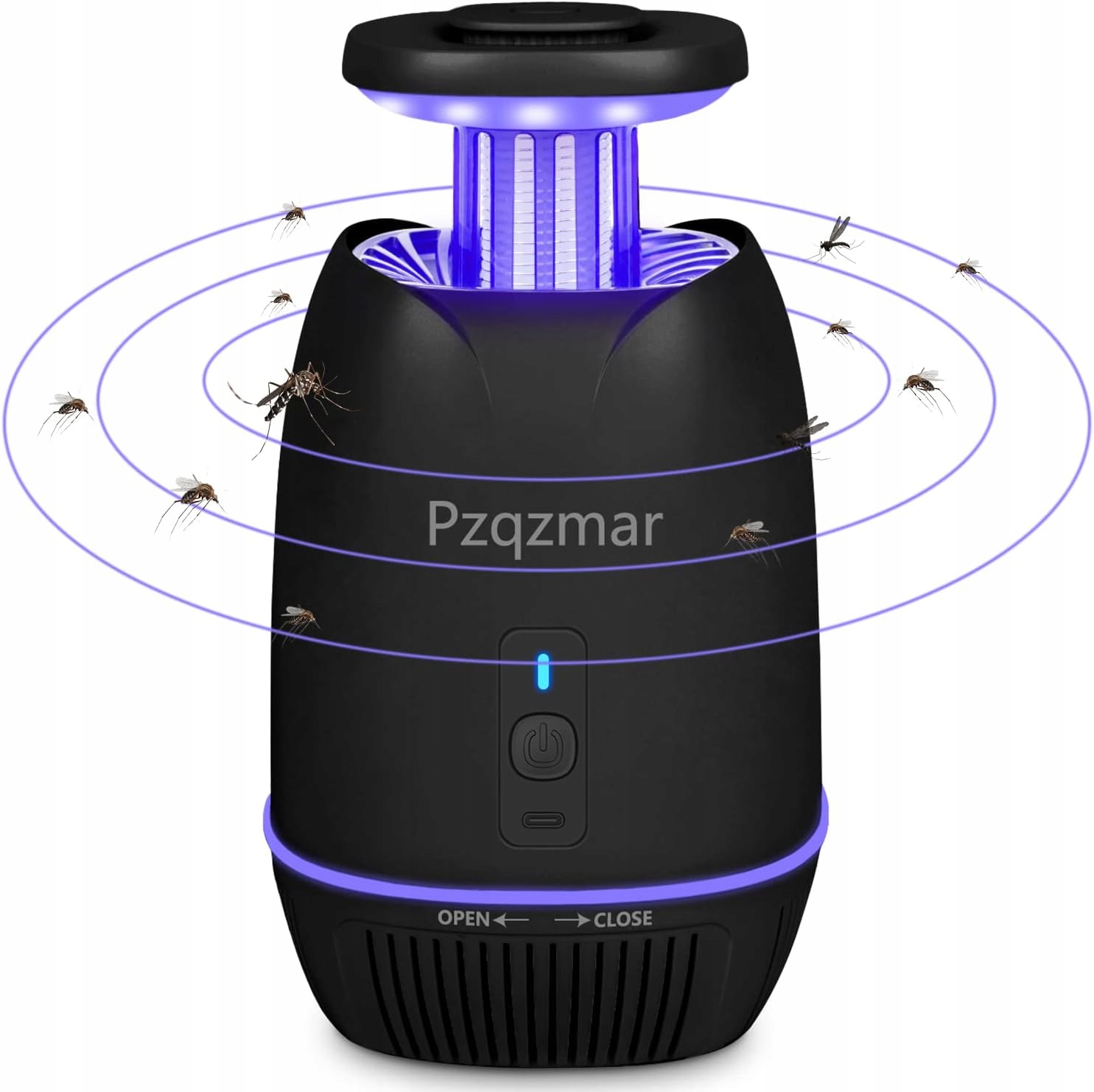 Pzqzmar Lampa Owadobójcza Pułapka Na Owady Uv