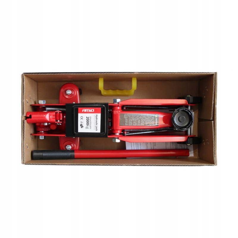 PODNOSNIK HYDRAULICZNY ZABA 2T 2000KG LEWAREK Maximum Lifting Height 330 mm