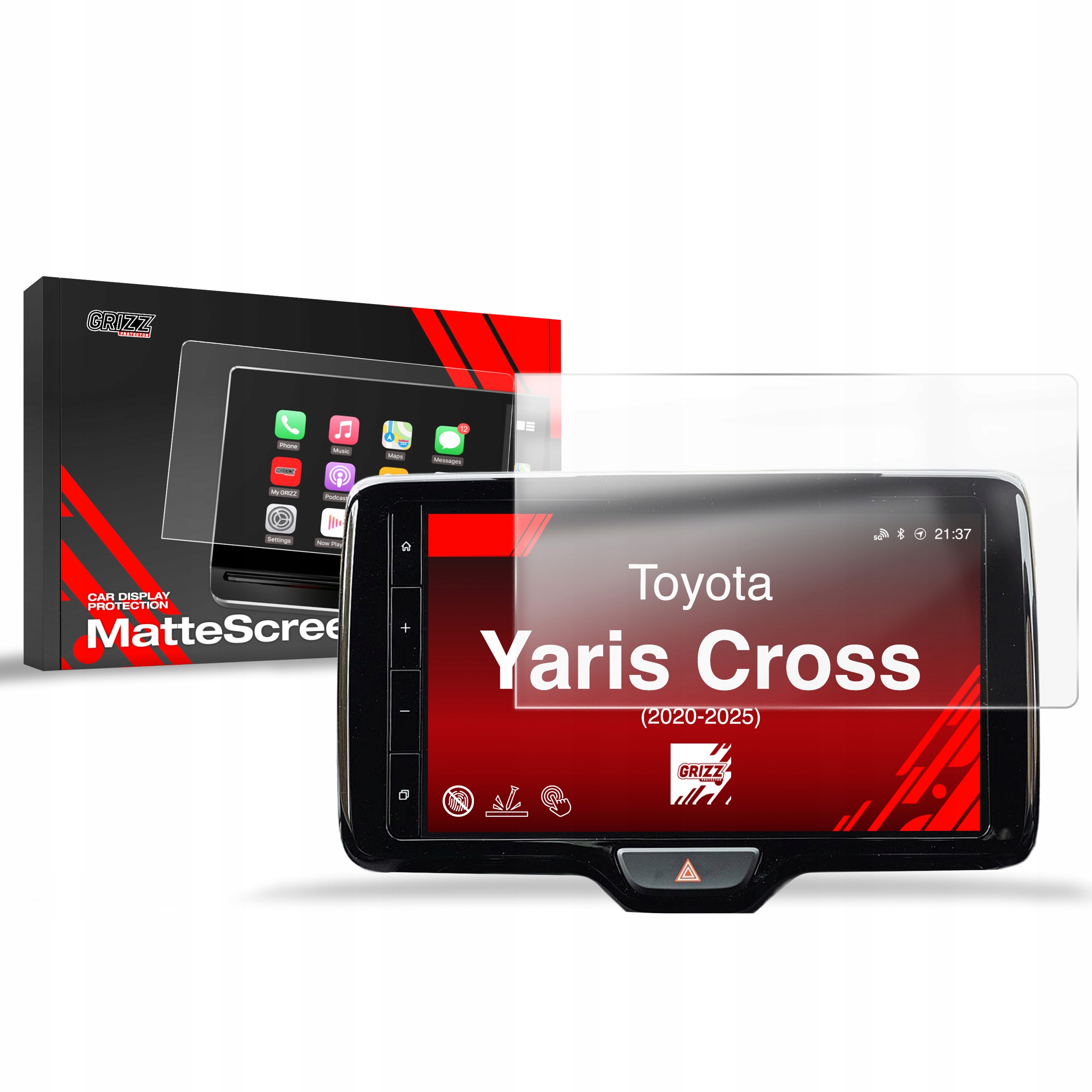 Folia Antyodciskowa do Toyota Yaris Cross 9" Hd (2020-2025)