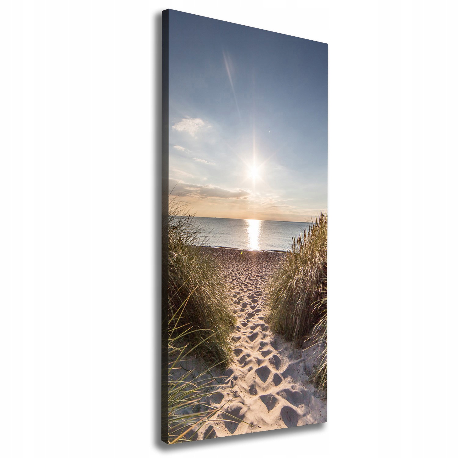

Foto obraz na płótnie Nadmorskie wydmy 50x125 cm
