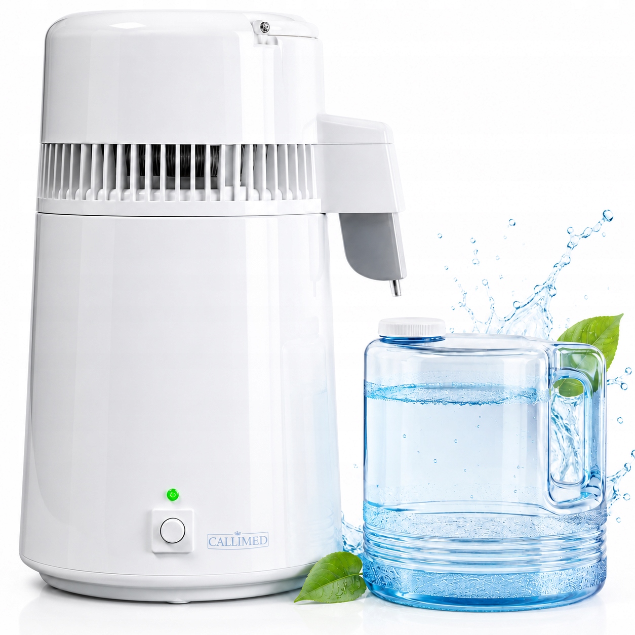Destylarka destylator do wody 4l elektryczna z systemem chłodzenia 4000 ml