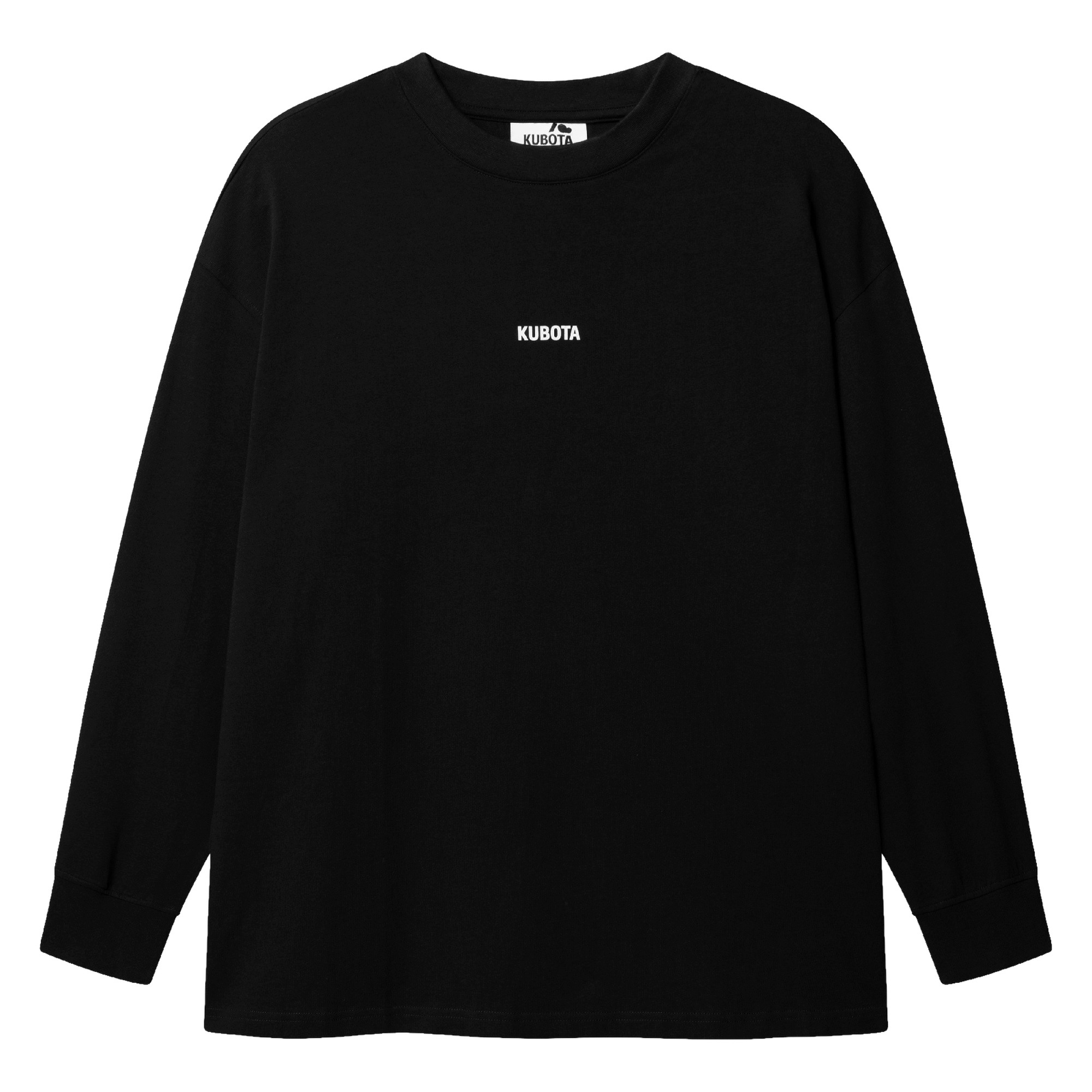 Dámský Longsleeve Kubota Oversize Tričko S Dlouhým Rukávem Bavlna Černá S