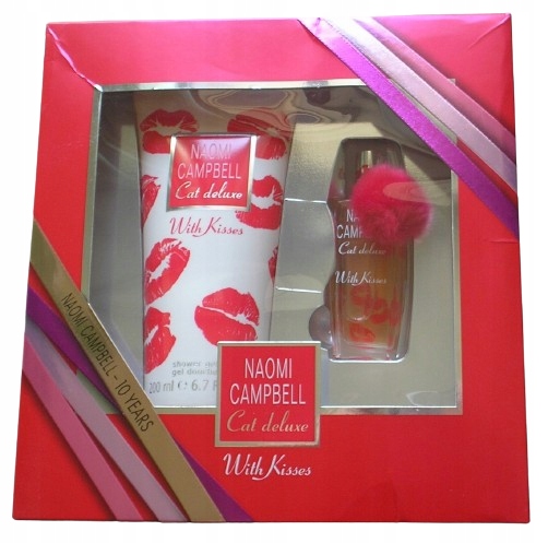 Cat Deluxe With Kisses Zestaw Edt Shower Gel