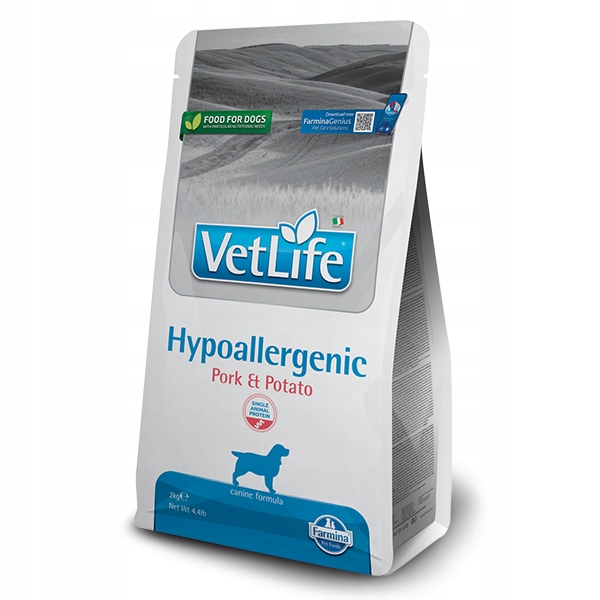 Levně Farmina Vet Life Hypoallergenic Adult Pork Potato krmivo pro psy 2 kg