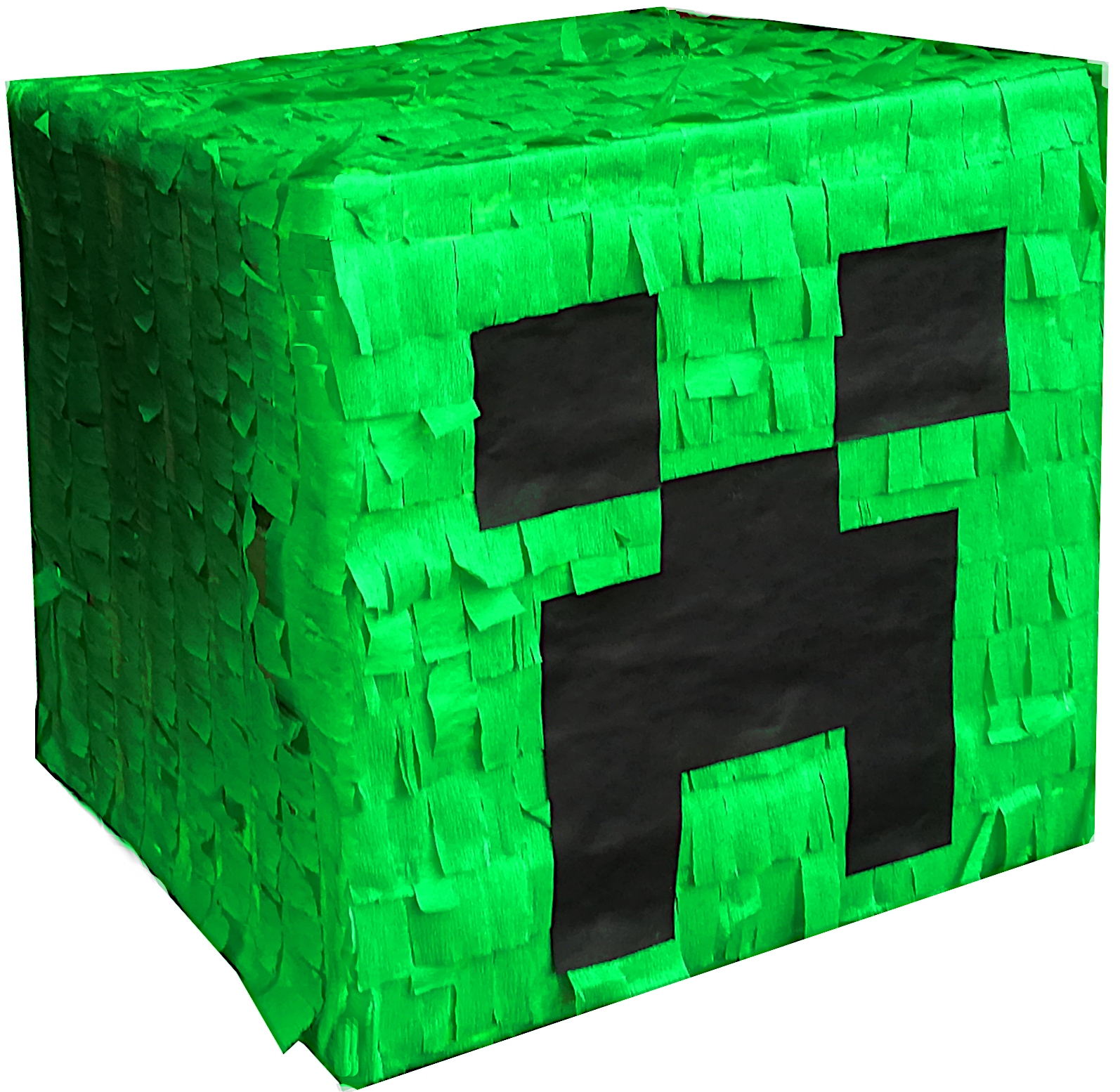 PINIATA XXL Pinata klocek PIKSELE PIKSEL pixel zielony Potworek GRATISY
