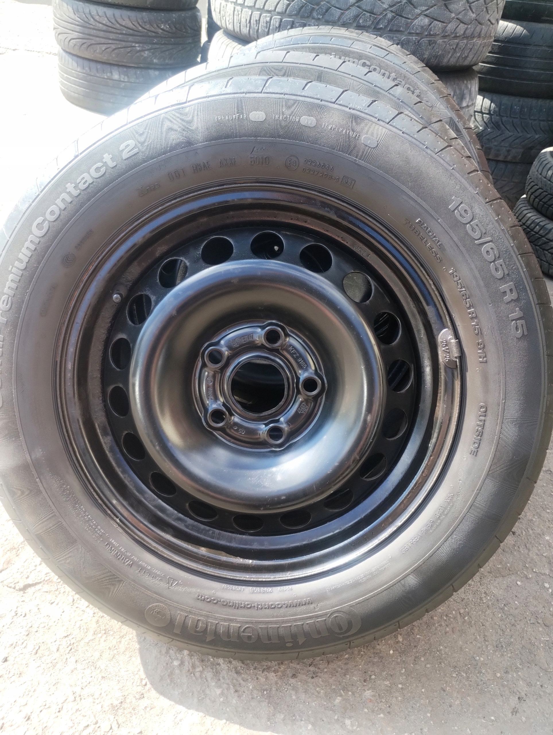 5x112 KOŁO ZAPASOWE 15 VW GOLF V 5 6 VI Passat B5 TOURAN SKODA OCTAVIA II 2