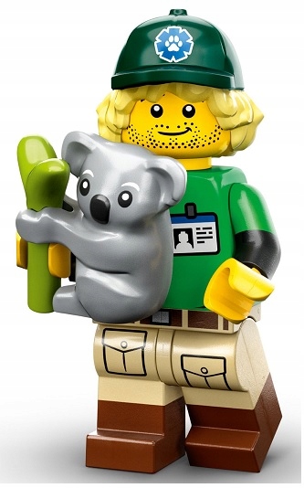 LEGO MINIFIGURES 24 71037 Nr8 Ekolog Koala