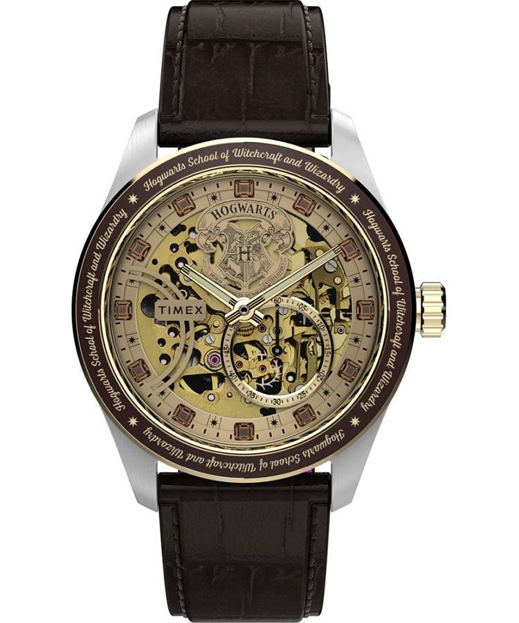 Pánské hodinky Timex Harry Potter X Waterbury 39 mm Leather Strap Automatic S