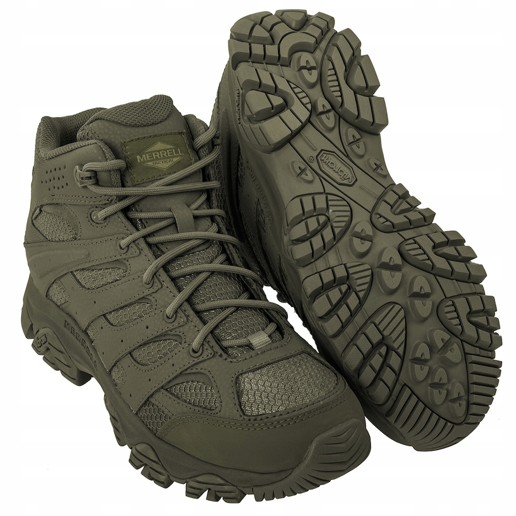Vysoké boty Merrell Moab 3 Mid Tactical Waterproof 47 zelená