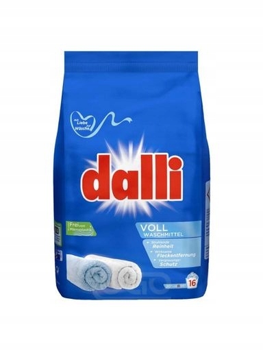Levně 3X Prací prášek Dalli Active Plus 1,04 kg 16 praní