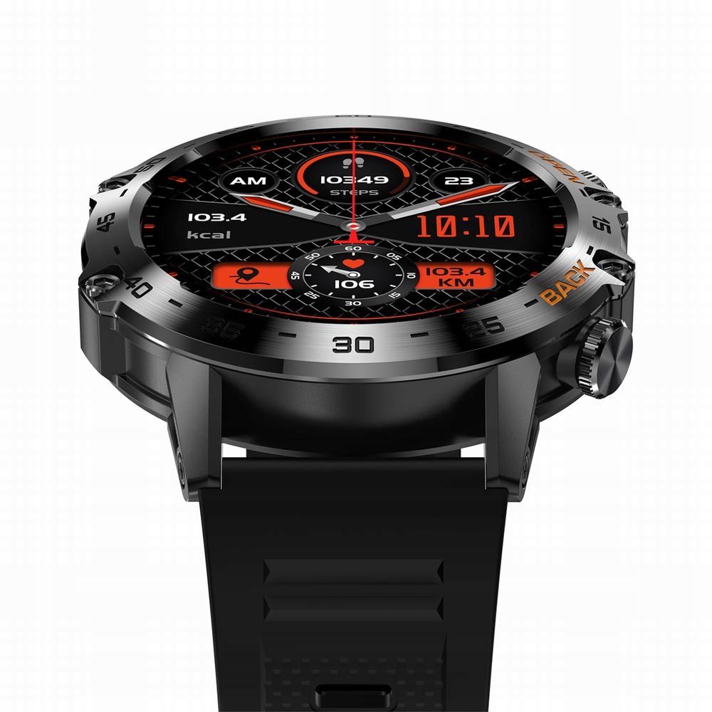 Smartwatch Gravity GT9-1 czarny Transmisja danych brak