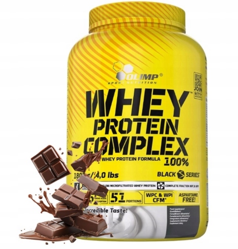 Olimp Whey Protein Complex 1800 g Bílkovina Regenerace čokoládová