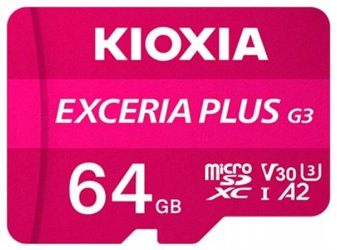 Karta pamięci microSD Kioxia Exceria Plus G3 64GB U3 I U