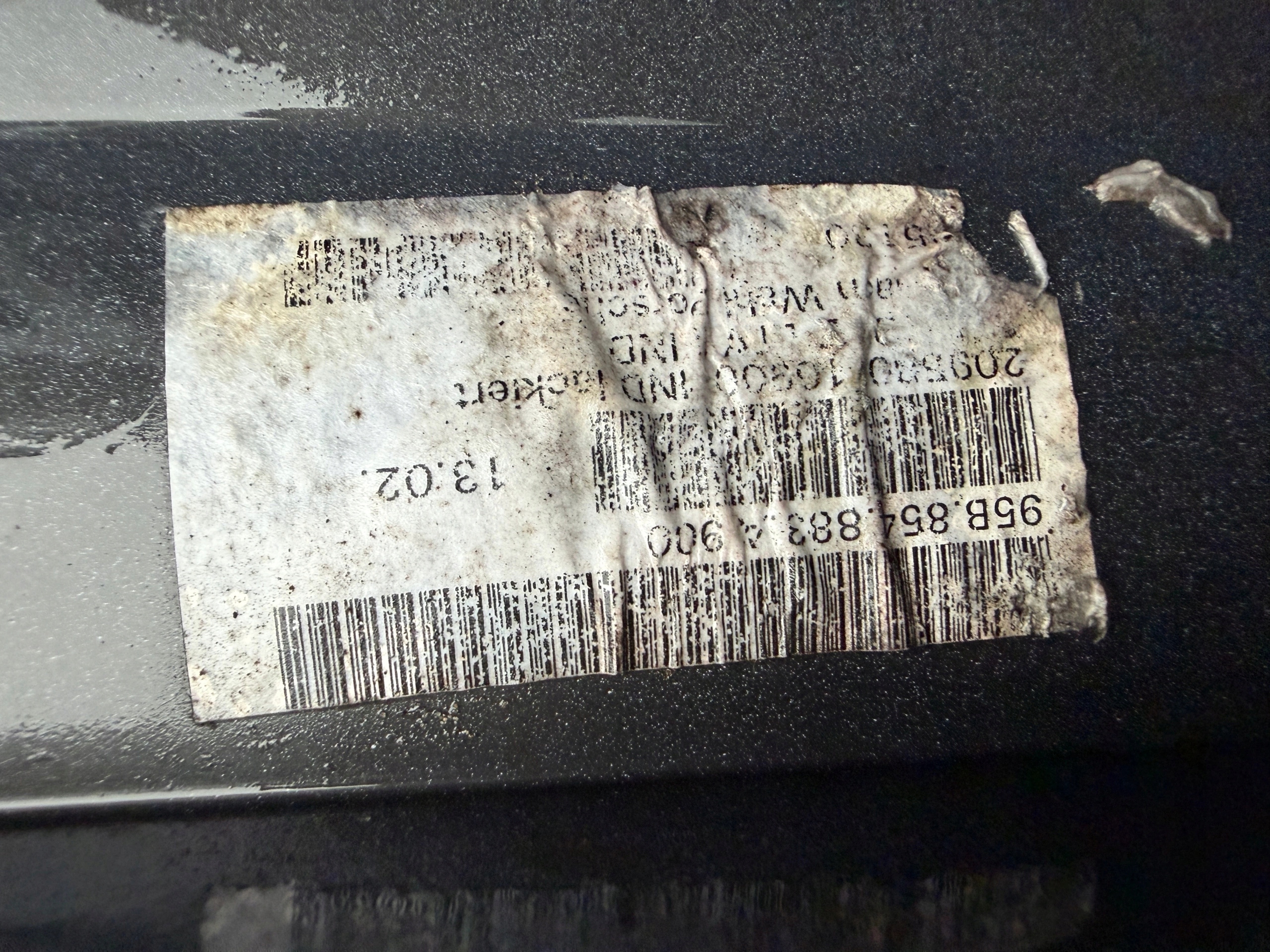Porsche Macan 95B threshold moulding threshold left 95B854883