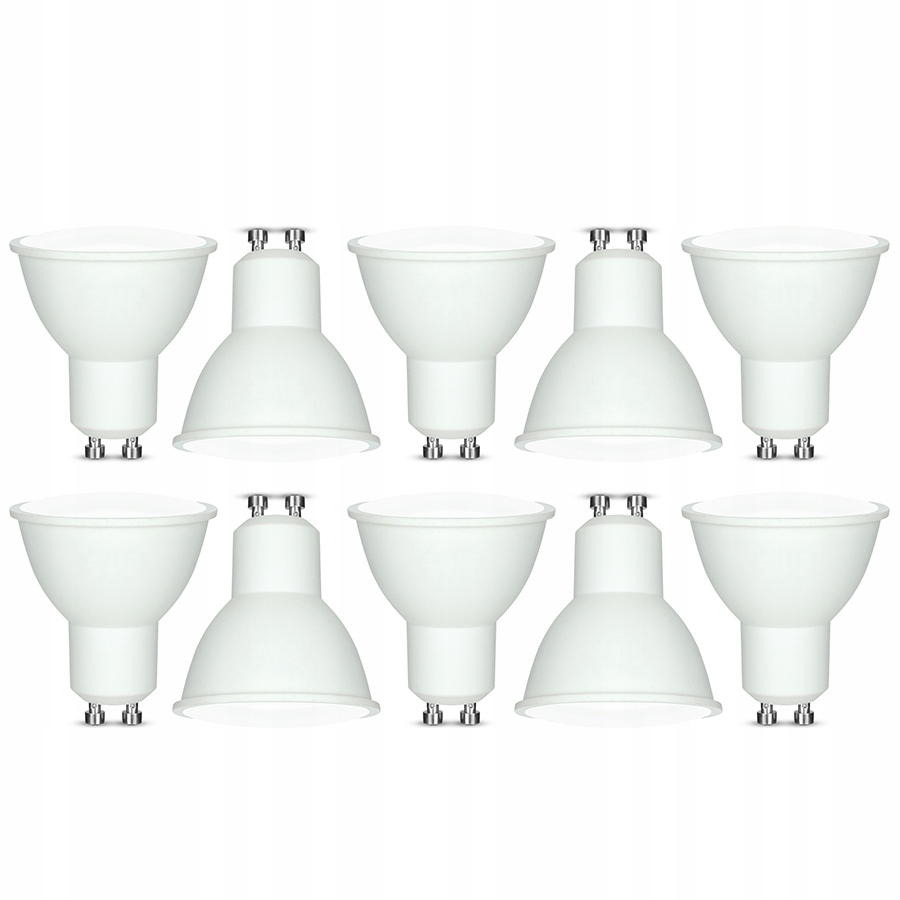 

10x Żarówka Led GU10 3W 240lm 6000K Biała Zimna