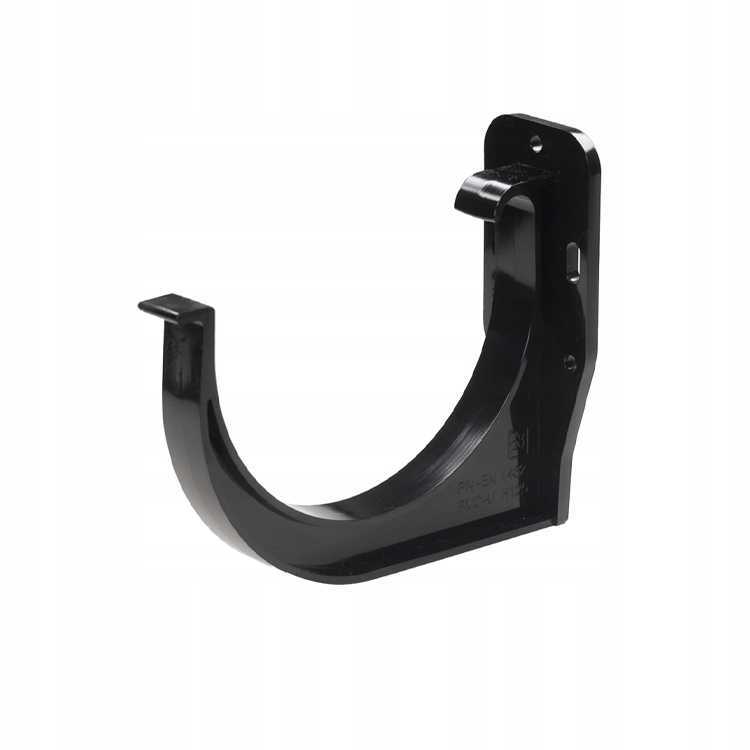 hak uchwyt do rynna rynny PCV 125mm CZARNY