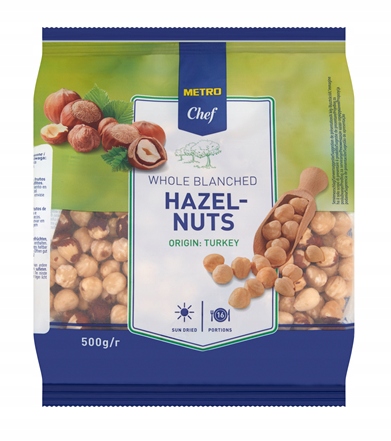 Levně Metro Chef Lískové ořechy blanšírované 500 g