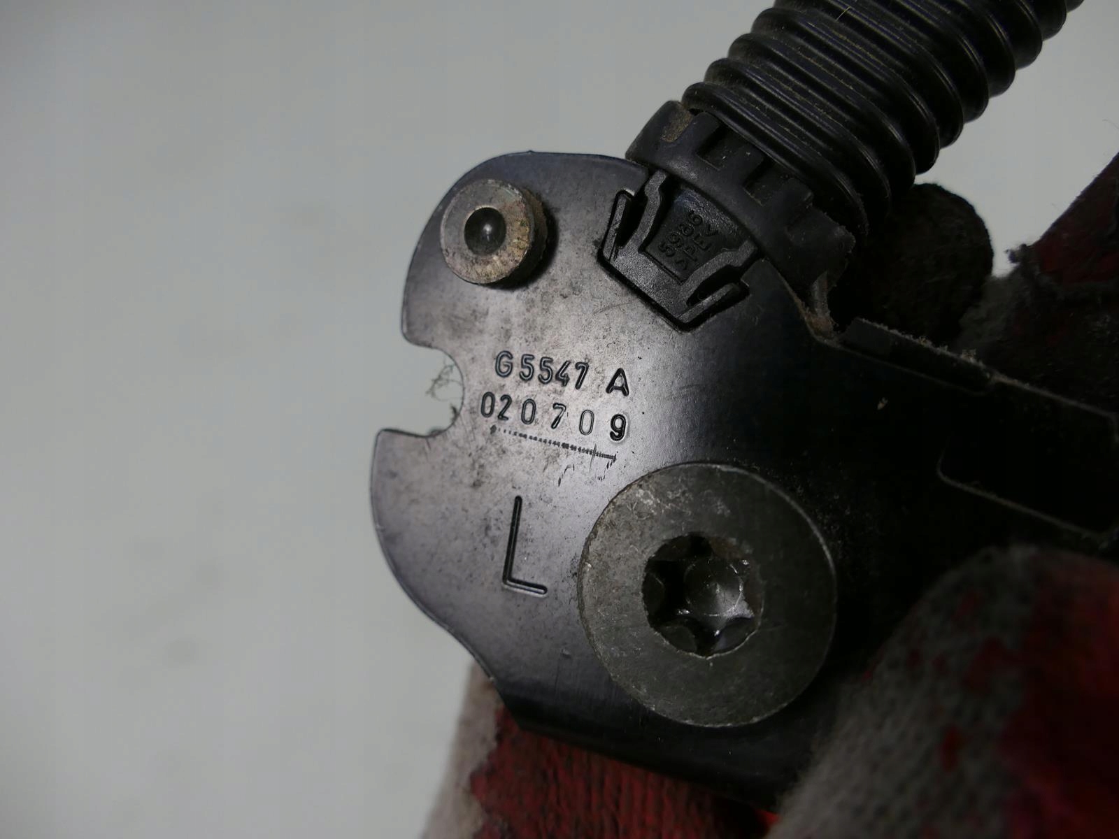 MAZDA 2 II DY LIFT adjuster supports left front KLAMRA ZAPINKA