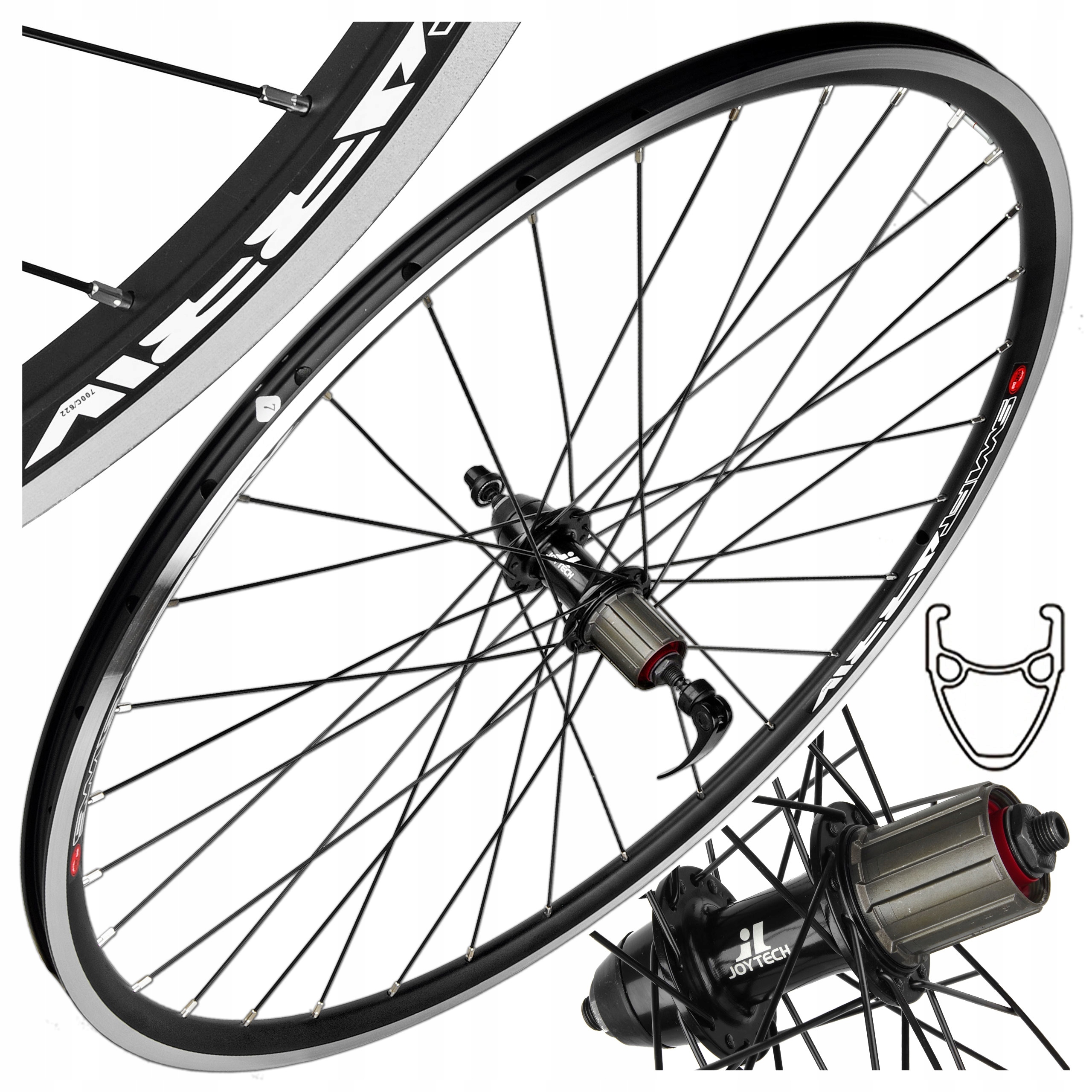 Tylne Koło Rowerowe Szosowe Szosa Stars Road 28 622x14 130mm Kaseta V-brake
