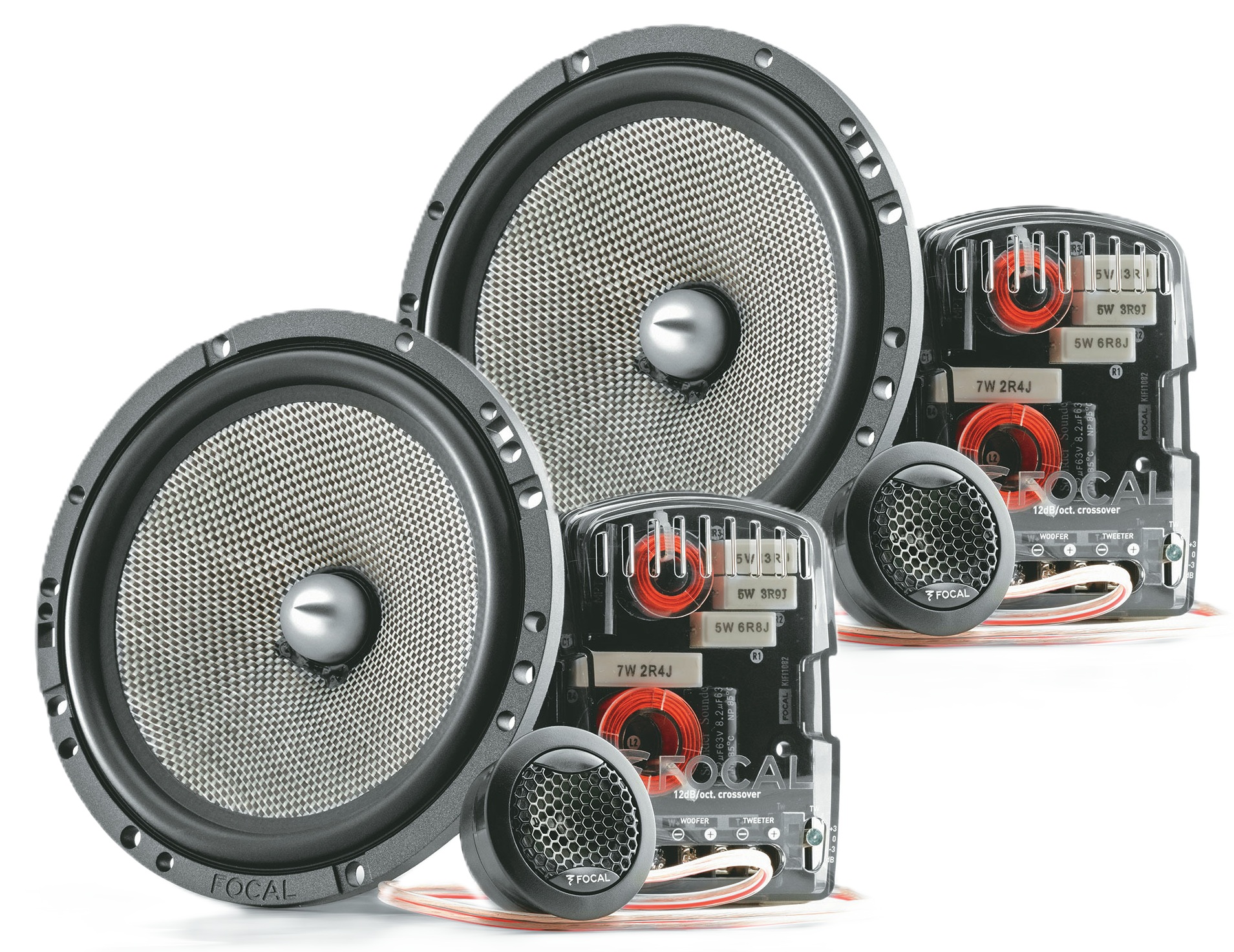 Focal 165AS Głośniki 2-drożne Odseparowane 165mm Łatwy montaż