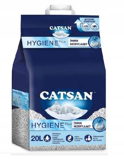 Catsan Hygiene Plus 20 l