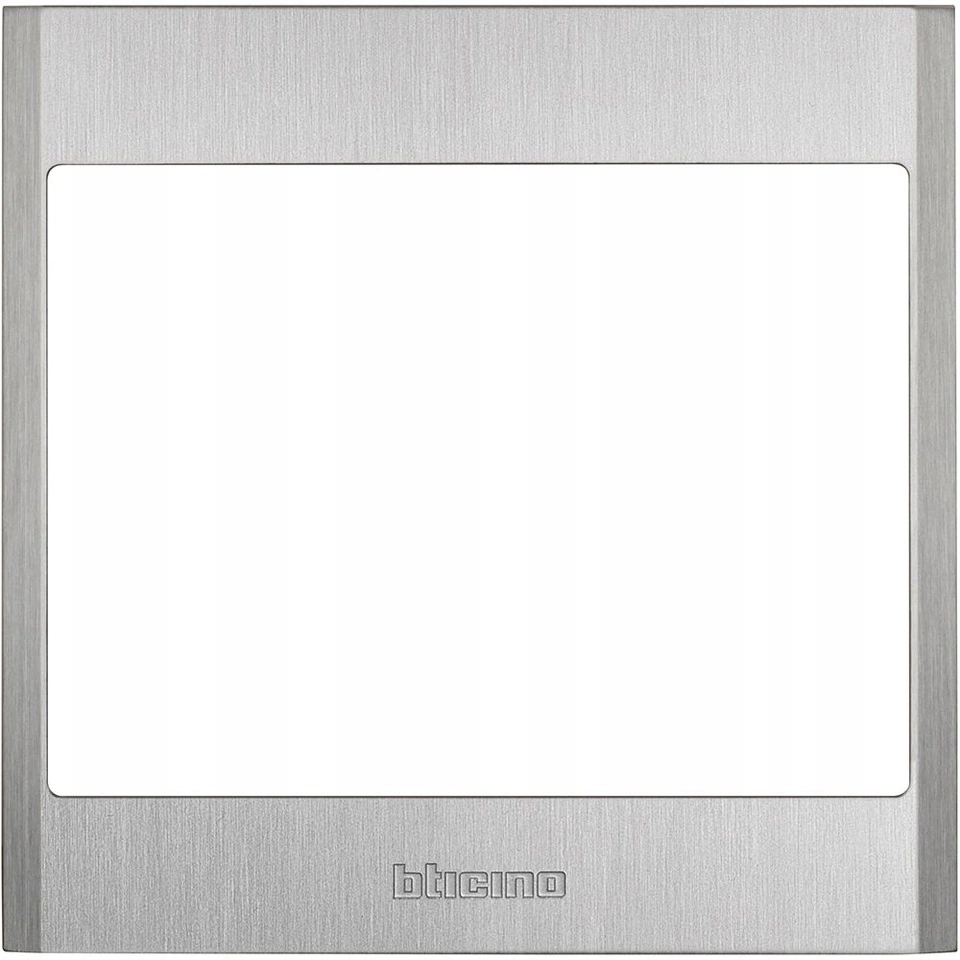Linea 5000 rámeček hliníkového interkomového modulu Bticino 345201