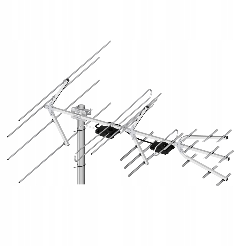Venkovní anténa Dipol Tri Digit Combo