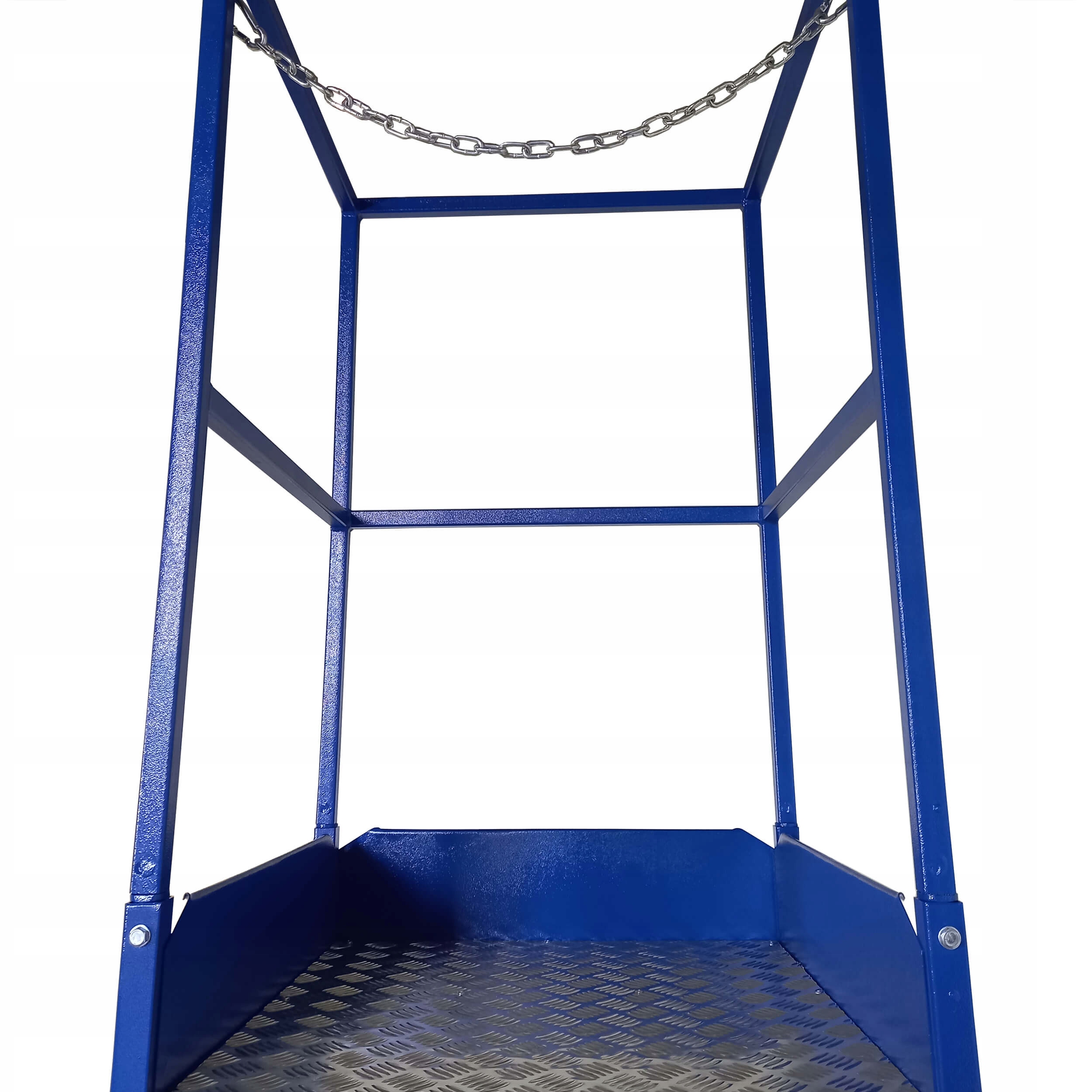 Podest przejezdny jezdny magazynowy WGP-69 - 2+1 Wysokość robocza 0.69 m