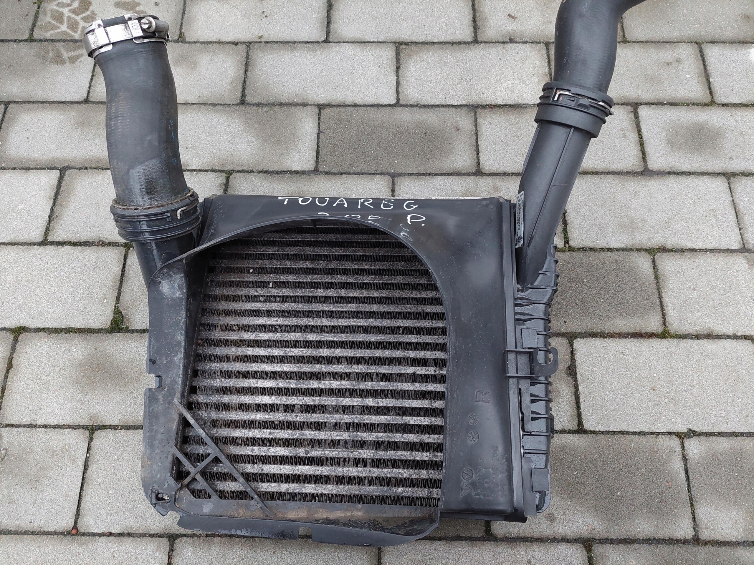 intercooler left right VW TOUAREG 7L LIFT 3.0 TDI