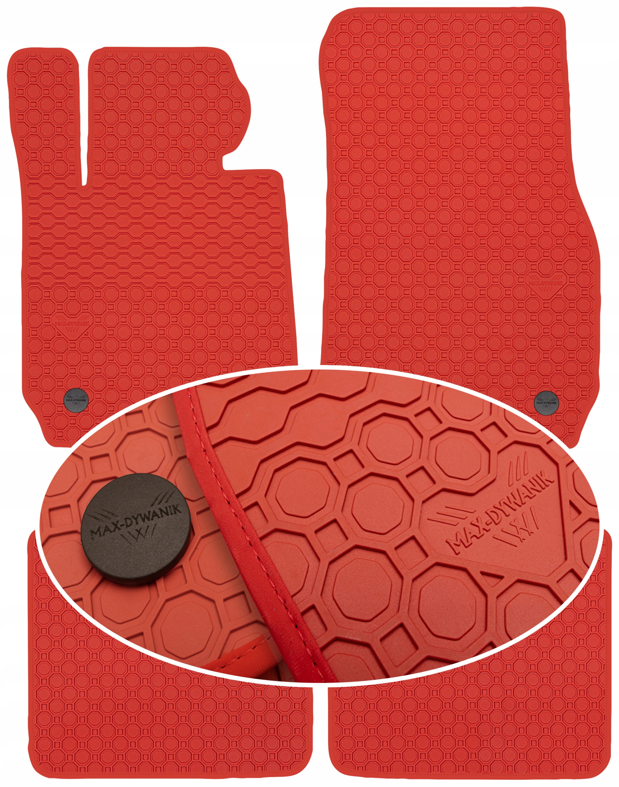 Bmw s3 F34 Gt 2017 Koberce Červené