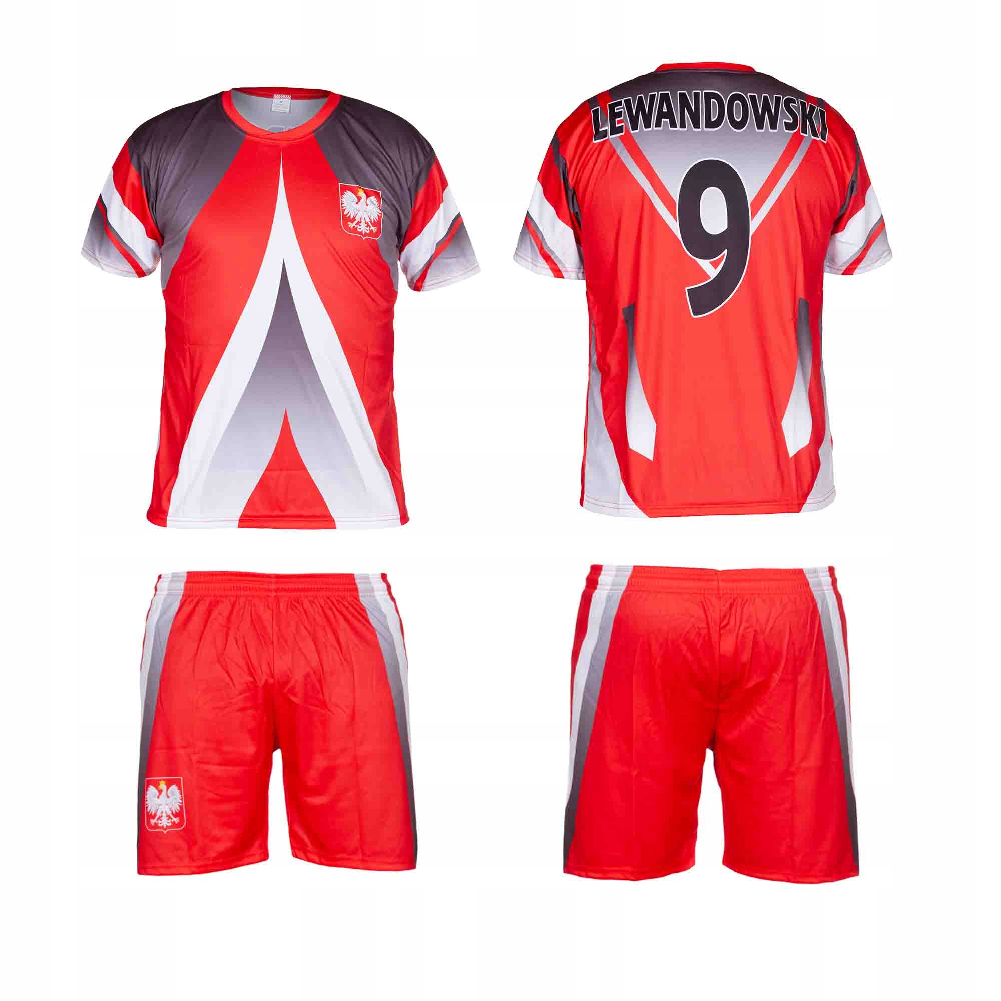 Lewandowski Polska TREN strój komplet roz. 158