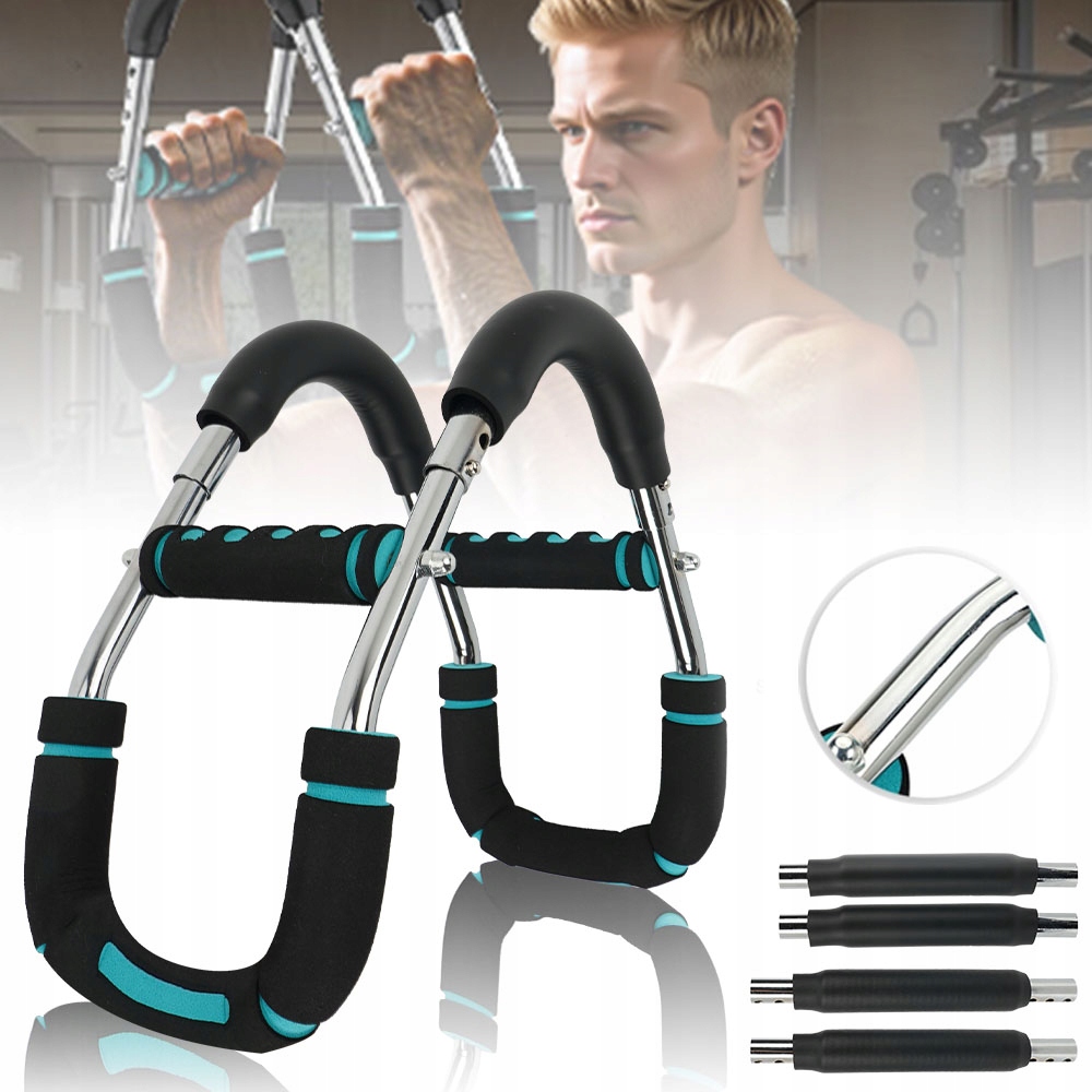 Regulovatelný expandér 30-120Lbs Ergonomický odpor Úchyt Čtvercový trenažér