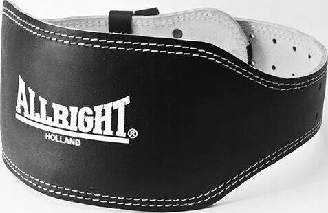 Kulturistický Pás Allright Přírodní Kůže M