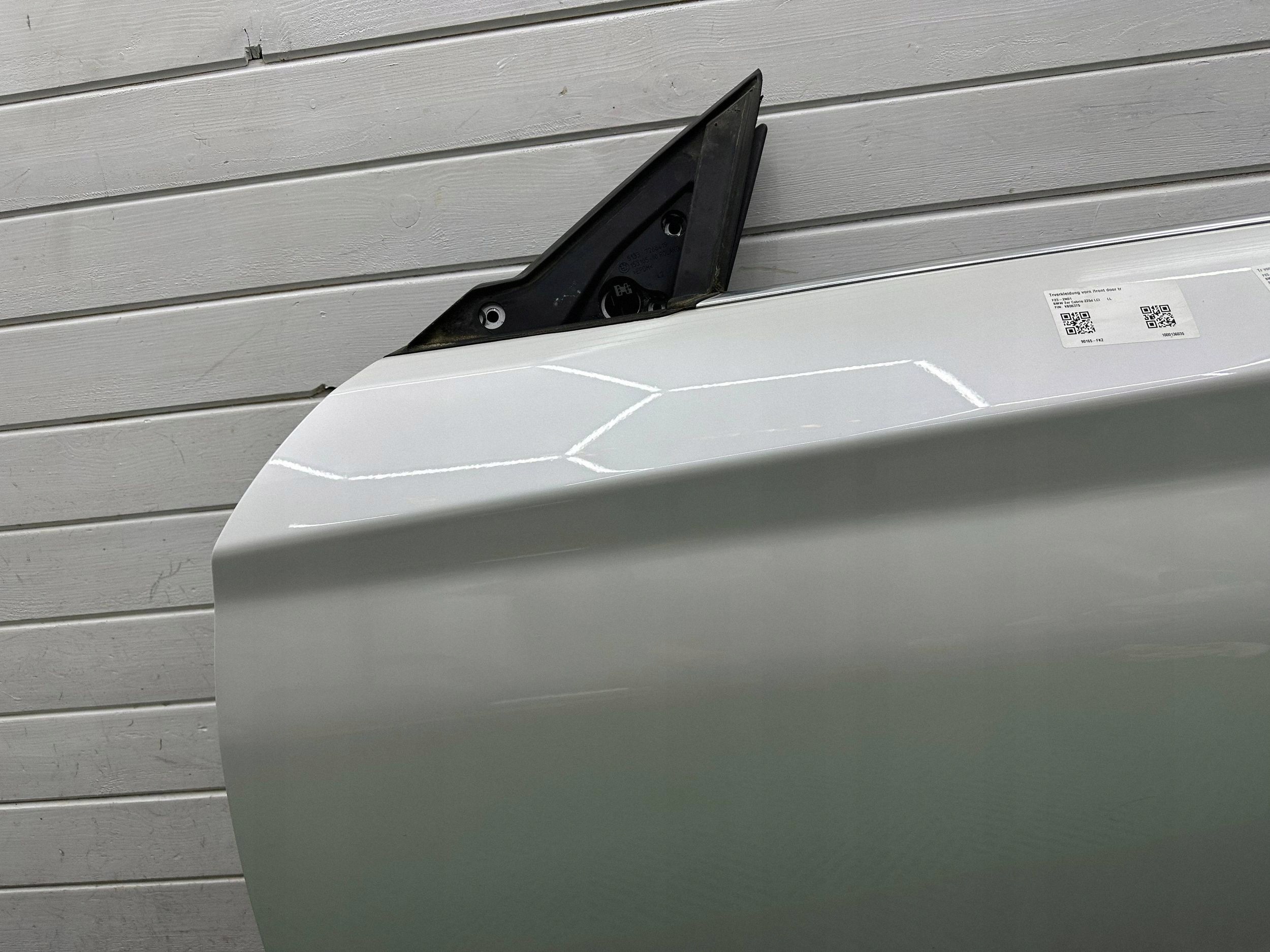 door coupe front side left BMW 2 F23 complete colour A96