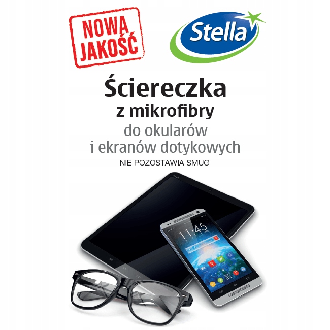 

Stella Ściereczka Z Mikrofibry Do Okularów Ekranów