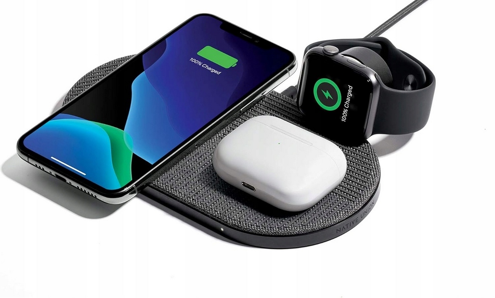 Bezdrátová nabíječka Native Union Drop XL Mnoho zařízení
