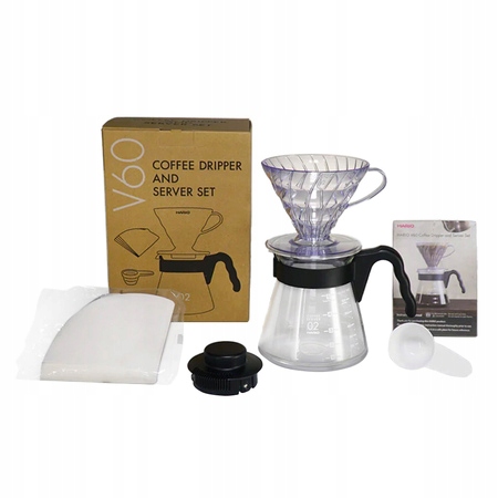 Hario V60 Craft Coffee Maker Zestaw Drip Serwer Filtry