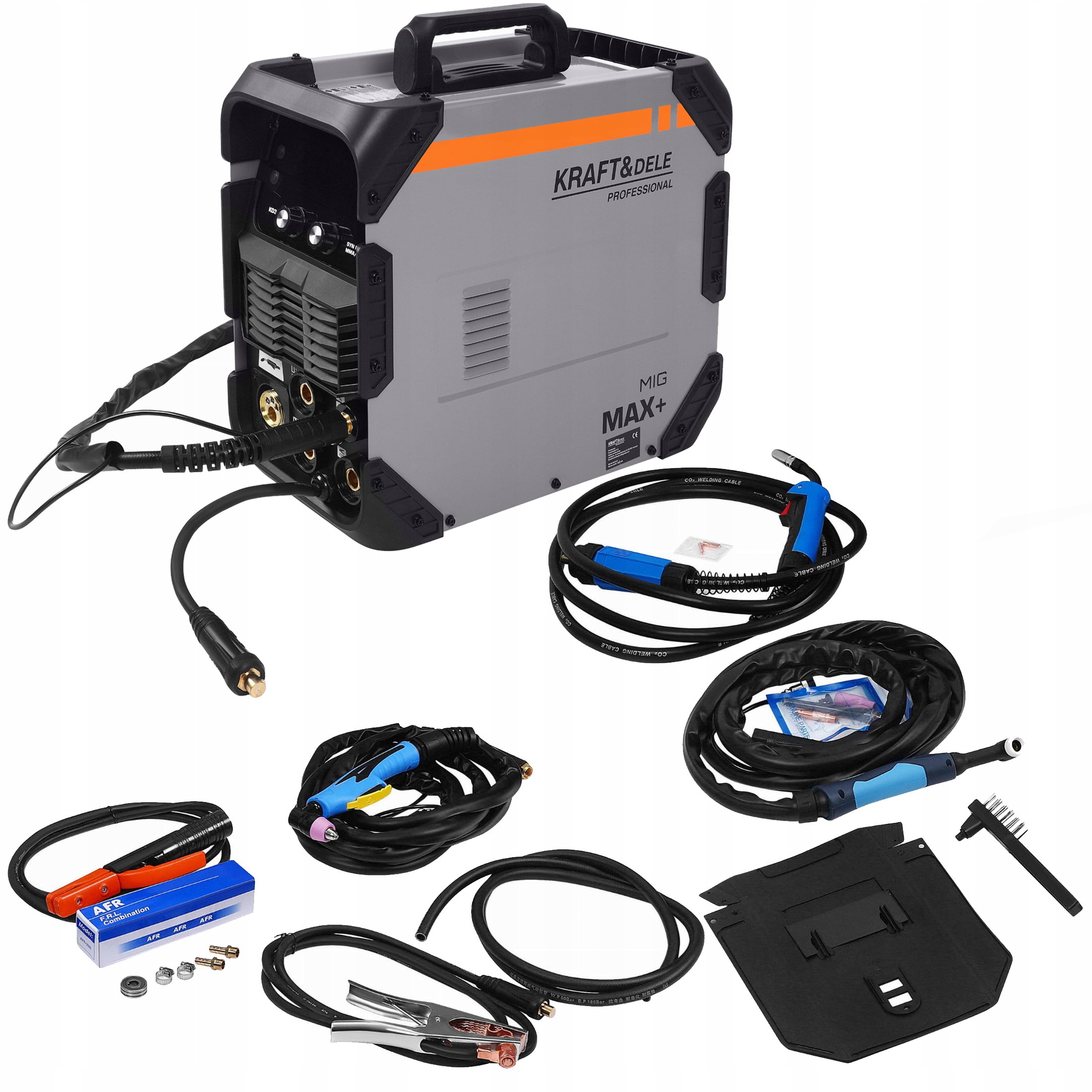 Spawarka Inwertorowa 5W1 255A Mig Mag Mma Tig Przecinarka Plazmowa Maska