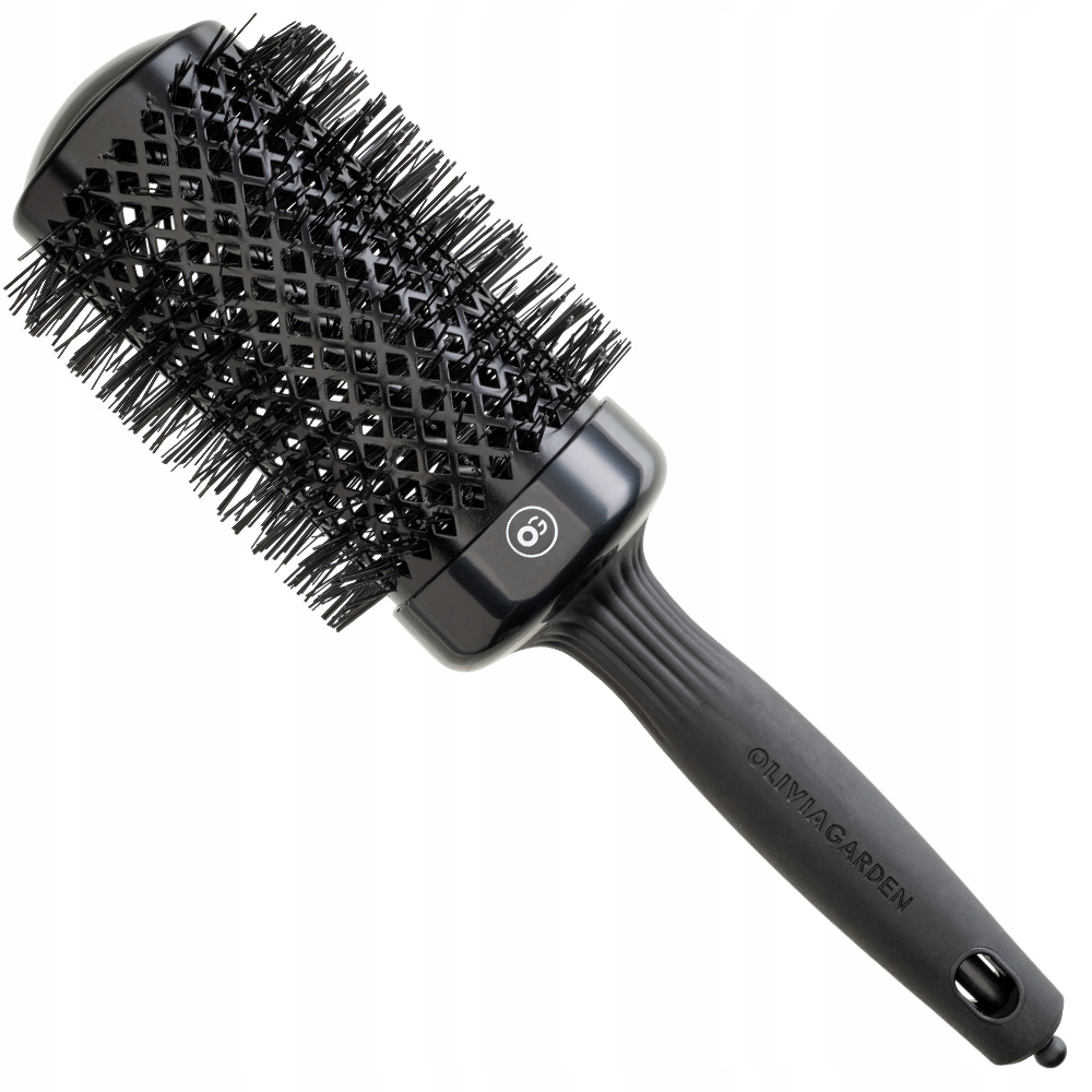 Olivia Garden Expert Kartáč Blowout Shine Black 55 mm