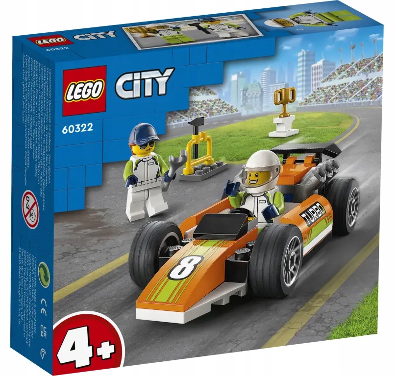 Lego 60322 City Samochód wyścigowy