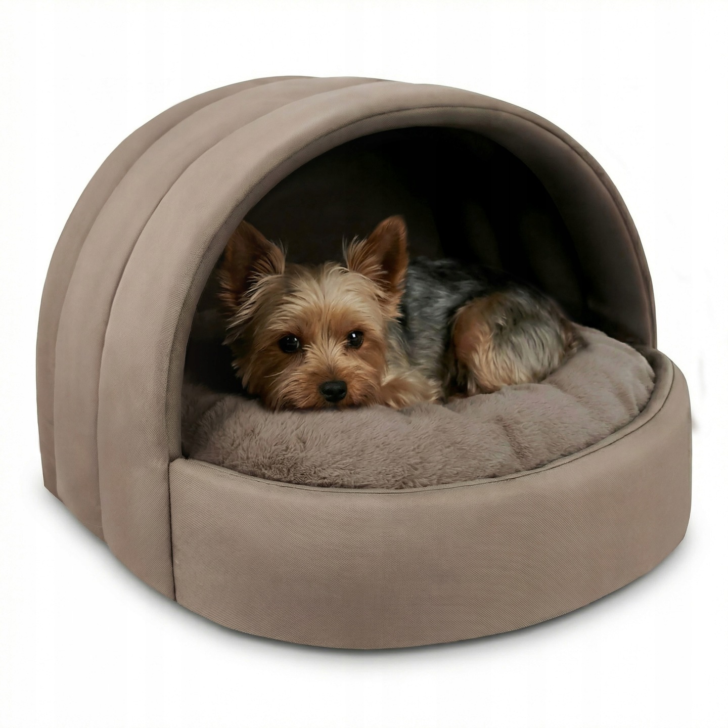 Levně Pelíšek Voděodolný Domeček Pro Kočky Bouda Pro Psa Budka S Polštářkem M 55x50 cm