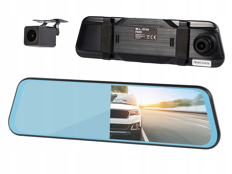 Kamera do auta v zrkadle Blackbox Dvr F610