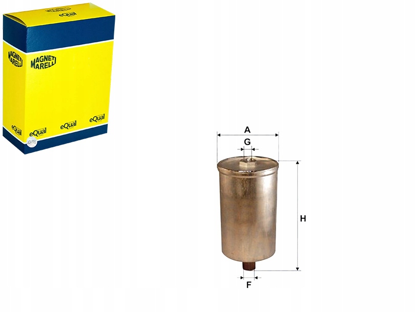 Магнітні Marelli 152071760846 Фільтр палива